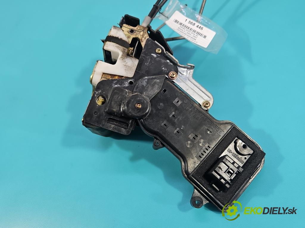 Mazda 2 I 2003-2007 1.2 16V 75 HP manual 55 kW 1242 cm3 5- zámok predné ľavý P3M71-A219A65-DG