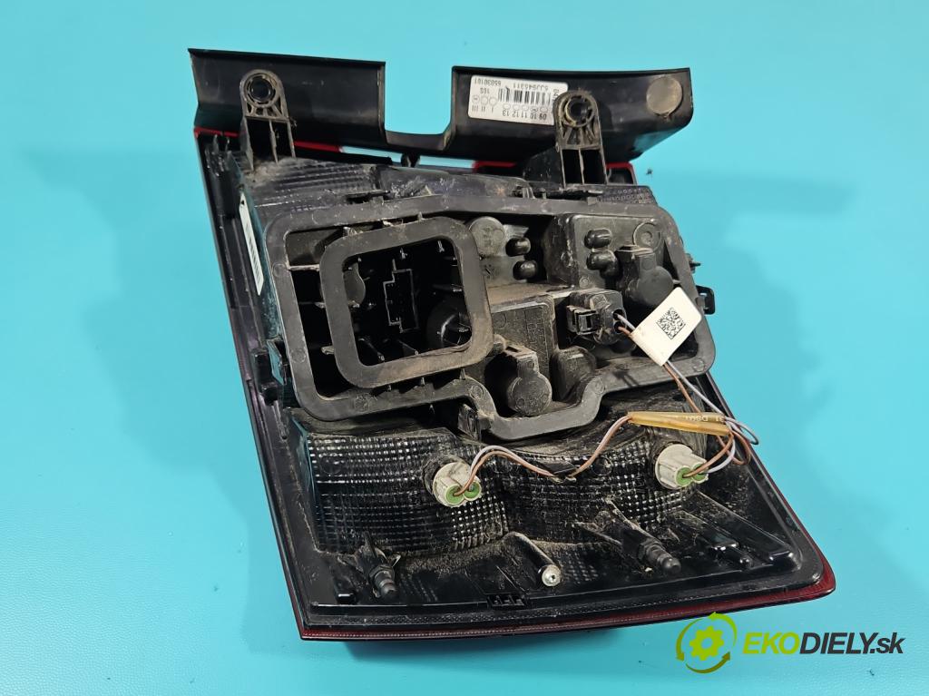 Skoda Rapid 2012-2019 1.4 tdi 90 HP manual 66 kW 1422 cm3 5- svetlo / reflektor zadné ľavé 5JJ945095A (Kľučka dverí ostatné)