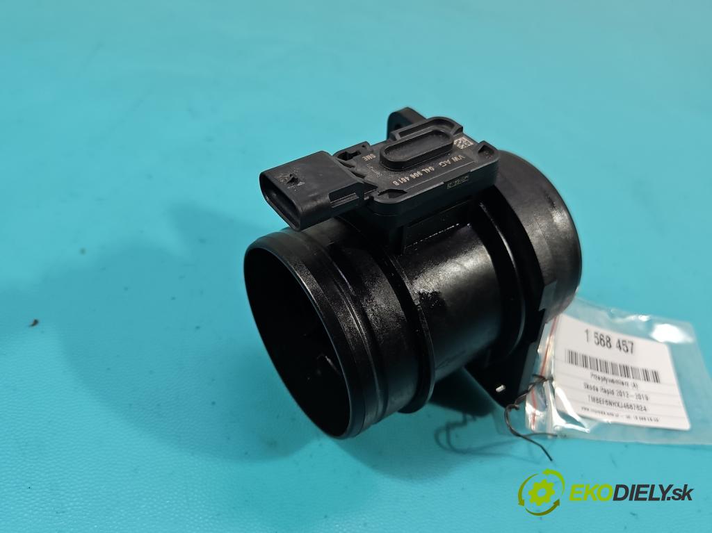 Skoda Rapid 2012-2019 1.4 tdi 90 hp manual 66 kW 1422 cm3 5- váha vzduchu 04L906461B (Snímač hmotnosti vzduchu)