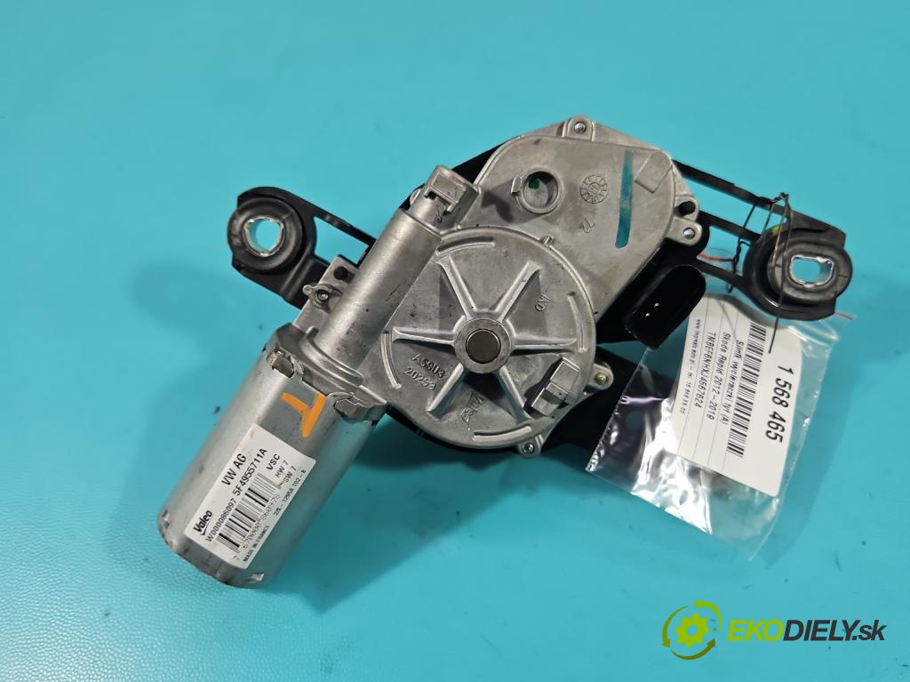 Skoda Rapid 2012-2019 1.4 tdi 90 HP manual 66 kW 1422 cm3 5- motor stieračov zadné 5F4955711A