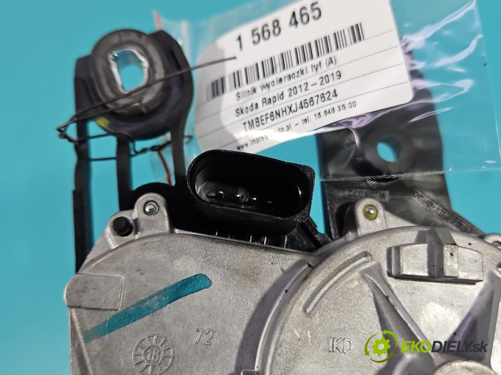 Skoda Rapid 2012-2019 1.4 tdi 90 HP manual 66 kW 1422 cm3 5- motor stieračov zadné 5F4955711A