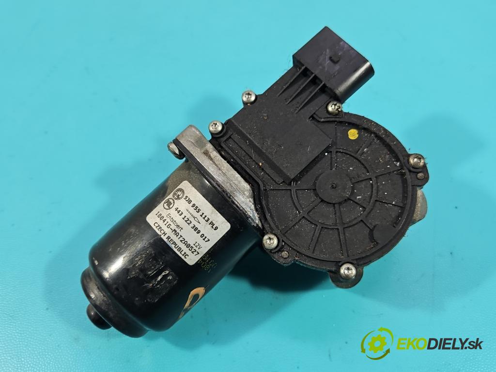 Skoda Rapid 2012-2019 1.4 tdi 90 hp manual 66 kW 1422 cm3 5- motor stěračů přední 5JB955113