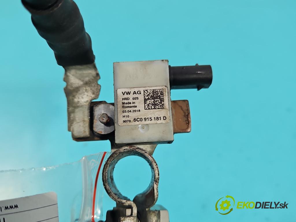 Skoda Rapid 2012-2019 1.4 tdi 90 HP manual 66 kW 1422 cm3 5- kontakt mínus: 6C0915181D