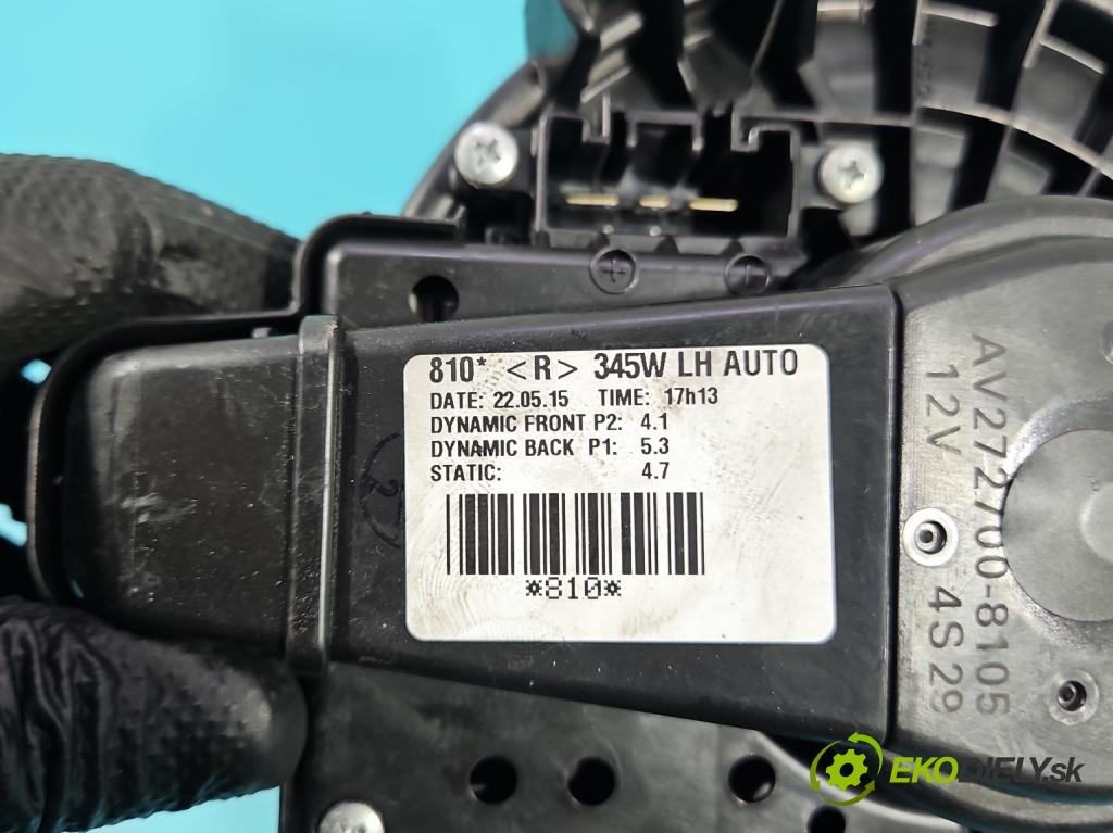 Toyota Auris II 2012-2018 1.8 16V 99 HP automatic 73 kW 1798 cm3 5- ventilátor vzduchu AV272700-8105