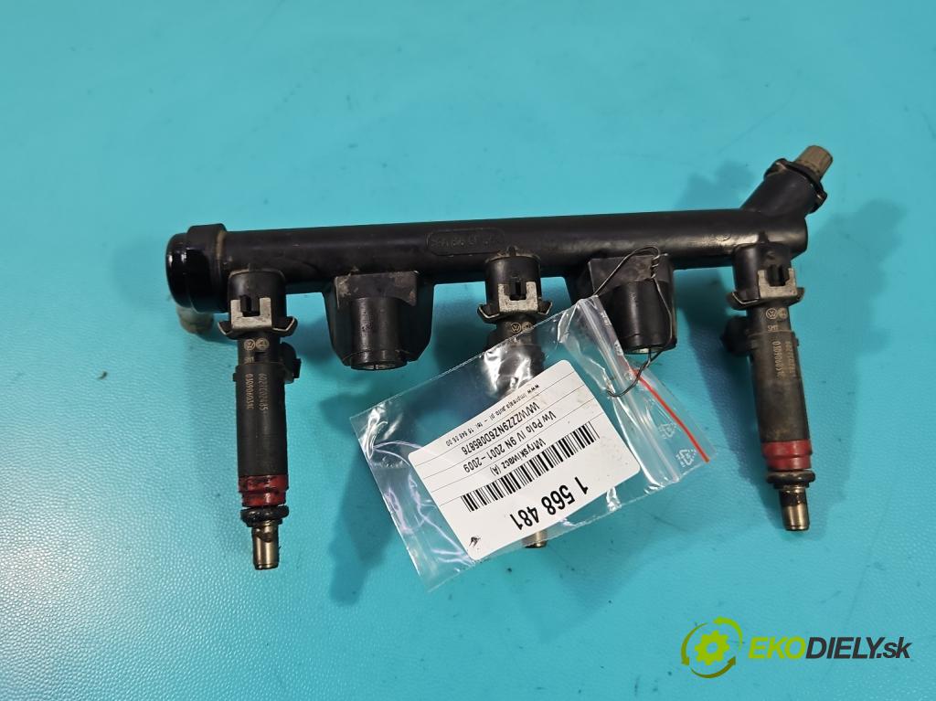 Vw Polo IV 9N 2001-2009 1.2 6V 54 HP manual 40 kW 1198 cm3 5- vstrek 03D906031C (Vstrekovač paliva)