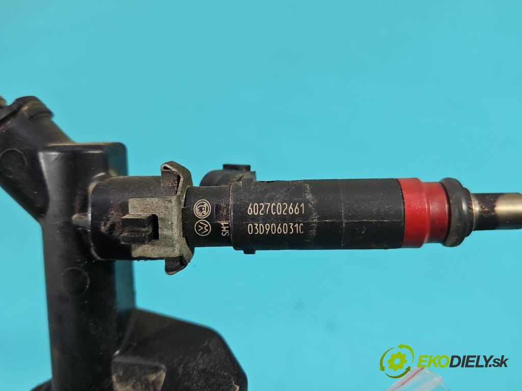 Vw Polo IV 9N 2001-2009 1.2 6V 54 HP manual 40 kW 1198 cm3 5- vstrek 03D906031C (Vstrekovač paliva)