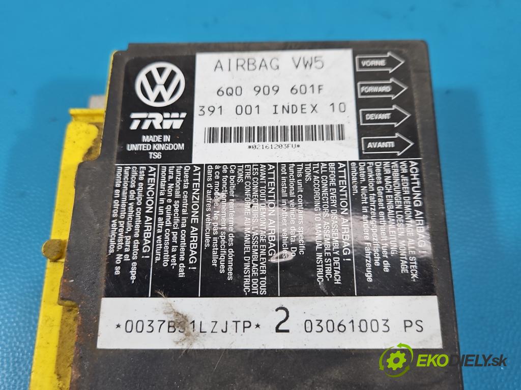 Vw Polo IV 9N 2001-2009 1.2 6V 54 HP manual 40 kW 1198 cm3 5- airbag vzduchové soubor: 