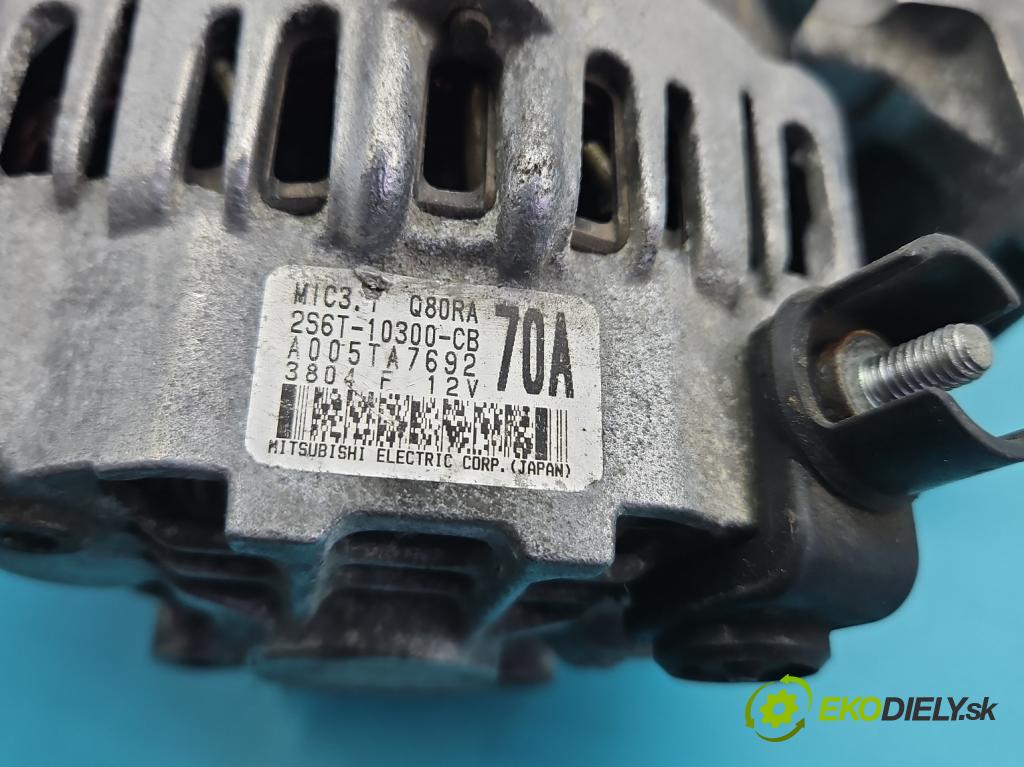 Mazda 2 I 2003-2007 1.2 16V 75 HP manual 55 kW 1242 cm3 5- Alternator 2S6T-10300-CB (Alternátor)