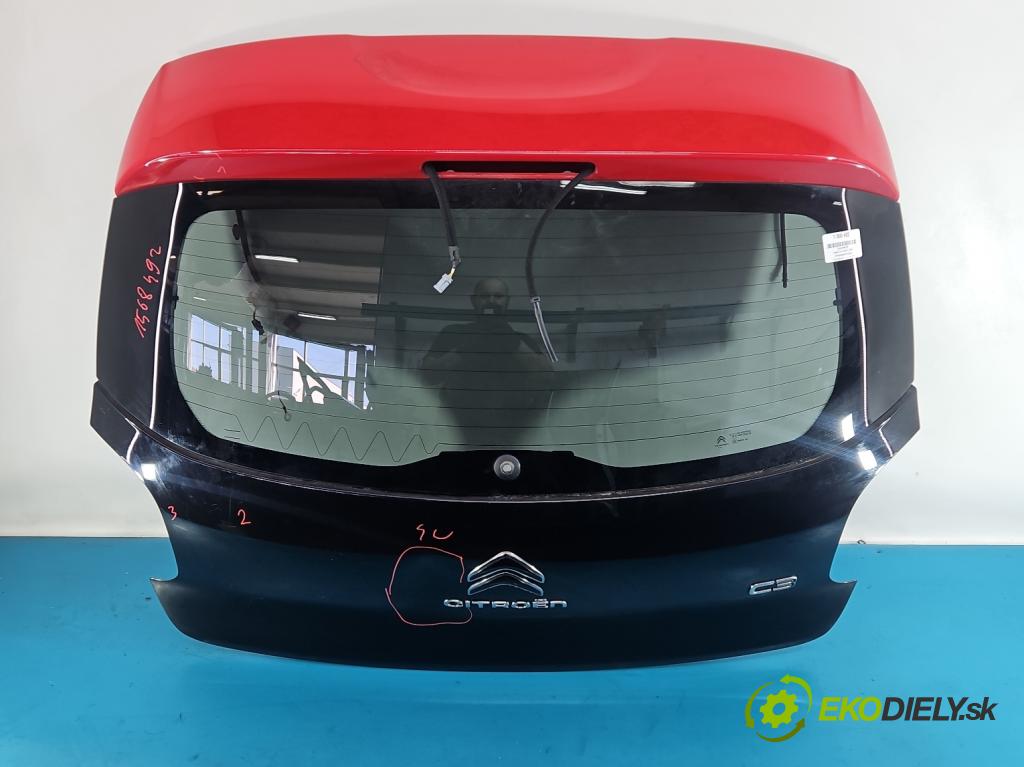 Citroen C3 III 2016-2024 1.2 12V 83 HP manual 61 kW 1199 cm3 5- zadna kufor  (Kapota zadná (kufor))