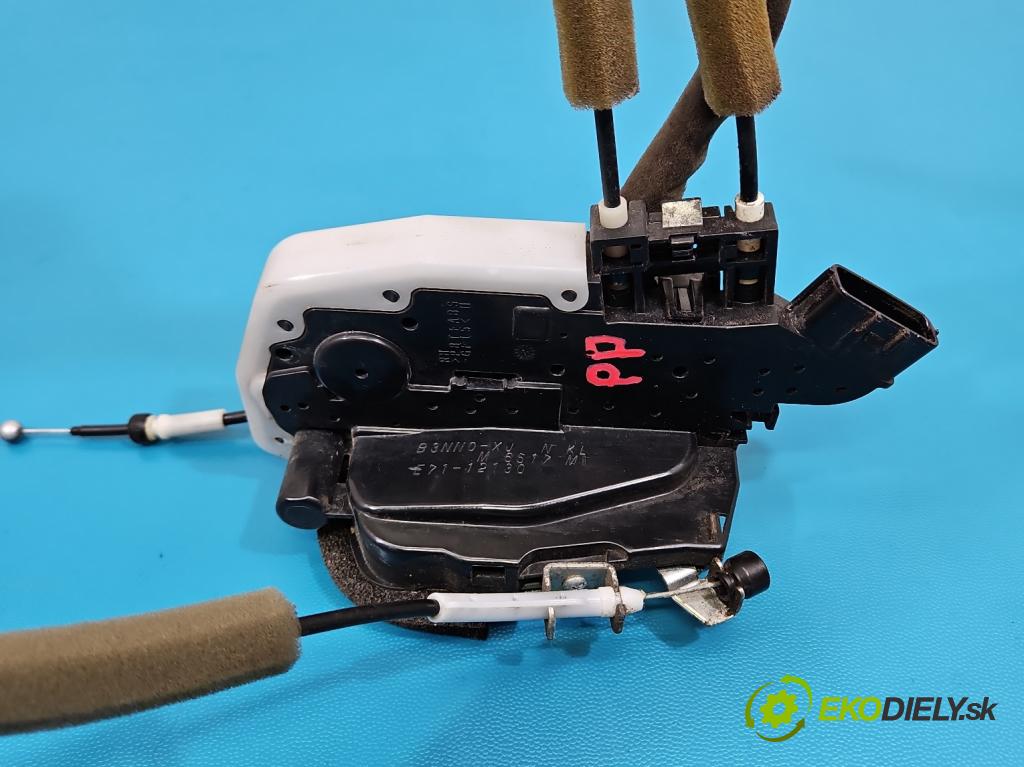 Nissan X-trail III T32 2013-2021 1.6 dci 131 HP automatic 96 kW 1598 cm3 5- zámok predné pravý B3NN0-XJ