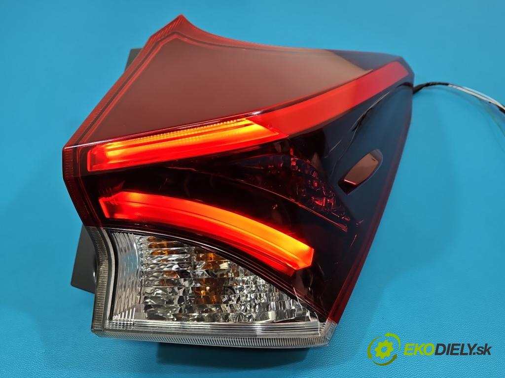 Toyota Auris II 2012-2018 1.8 16V 99 hp automatic 73 kW 1798 cm3 5- světlo zadní pravé  (Klika dveří ostatní)