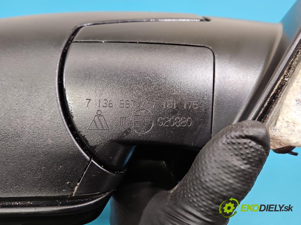 Bmw X5 E70 2006-2013 3.0d 245KM automatic 180 kW 2993 cm3 5- zpětné zrcátko pravé  (Klika dveří ostatní)