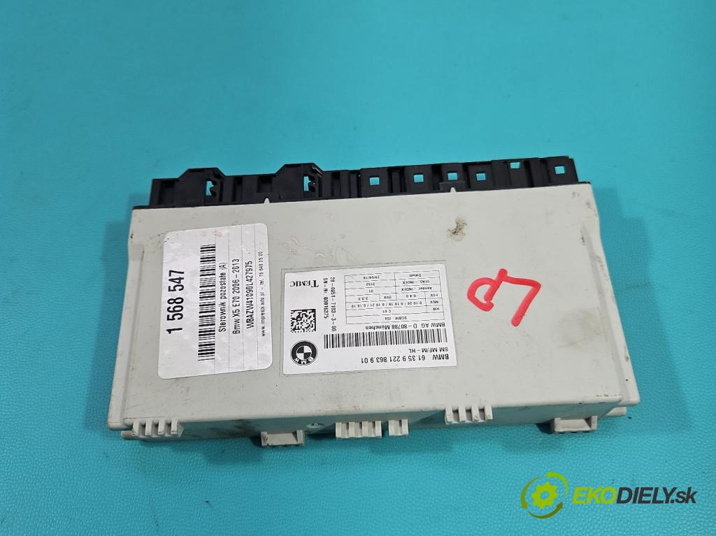 Bmw X5 E70 2006-2013 3.0d 245KM automatic 180 kW 2993 cm3 5- riadiaca jednotka ostatné 9221863