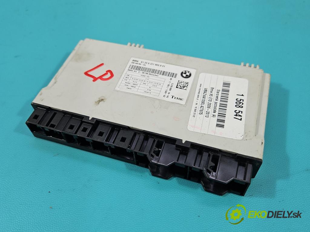 Bmw X5 E70 2006-2013 3.0d 245KM automatic 180 kW 2993 cm3 5- riadiaca jednotka ostatné 9221863