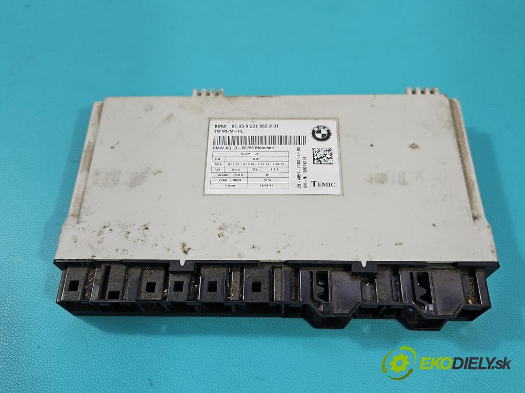 Bmw X5 E70 2006-2013 3.0d 245KM automatic 180 kW 2993 cm3 5- řídící jednotka 9221863