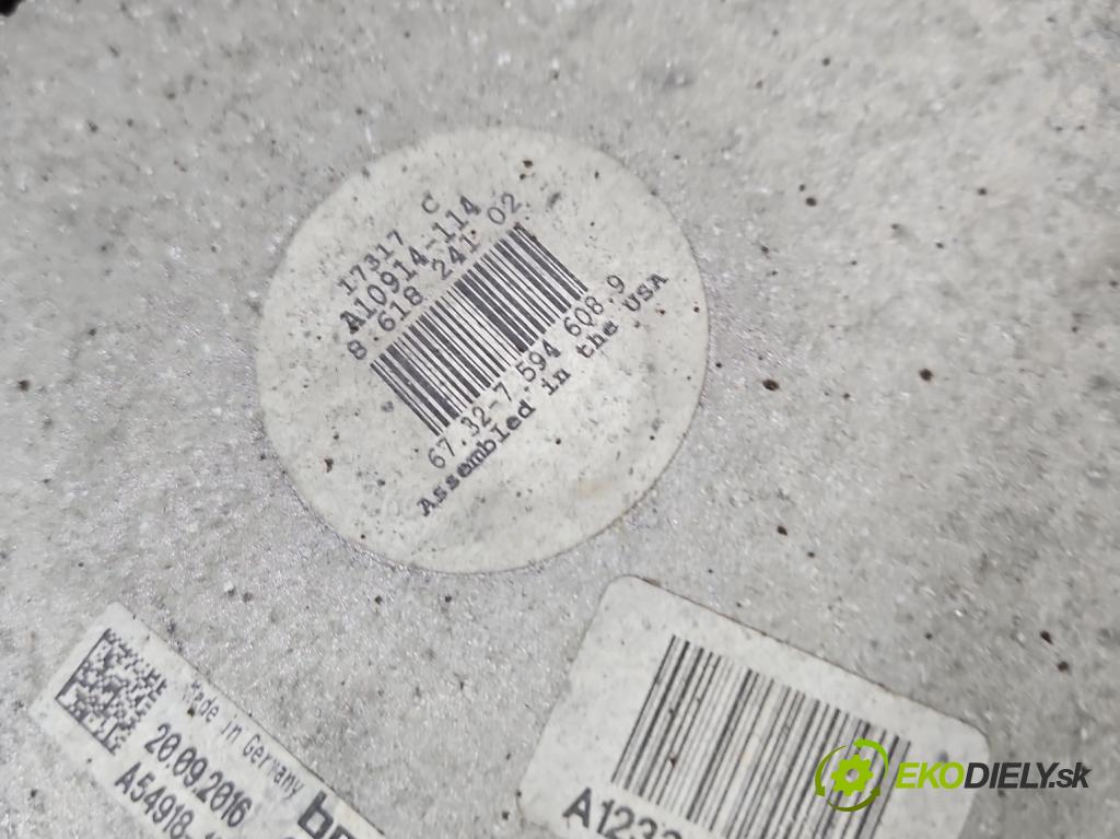 Bmw X5 E70 2006-2013 3.0d 245KM automatic 180 kW 2993 cm3 5- Ventilátor chladiča 7629131