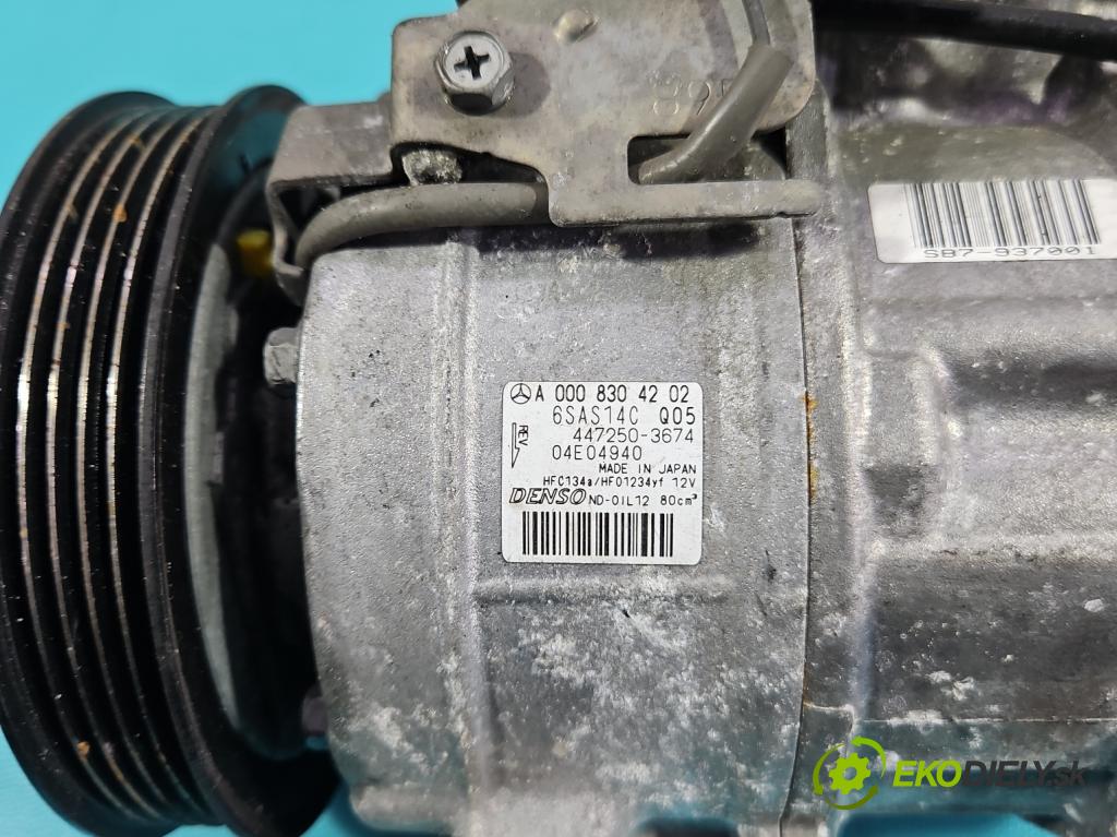 Mercedes A W177 2018- 2.0 T 306KM automatic 225 kW 1991 cm3 4- Kompresor: klimatizácie A0008304202 (Kompresor klimatizácie)