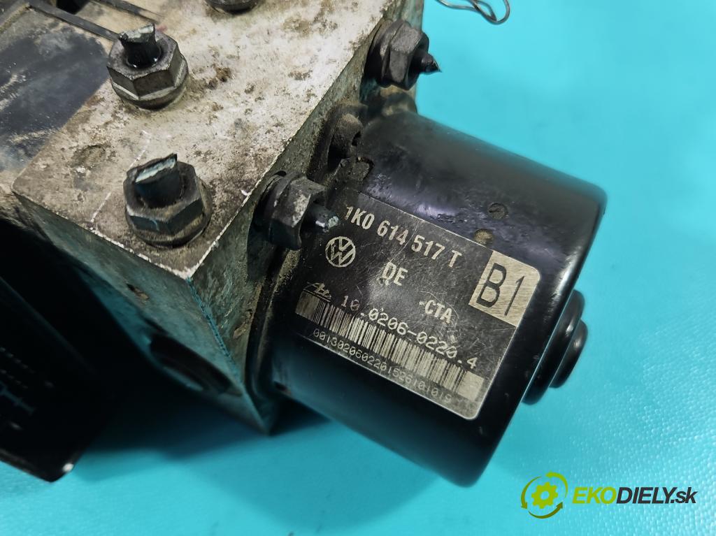 Vw Touran I 2003-2015 1.9 tdi 105 hp manual 77 kW 1896 cm3 5- čerpadlo abs 1K0907379AA (Pumpa ABS)