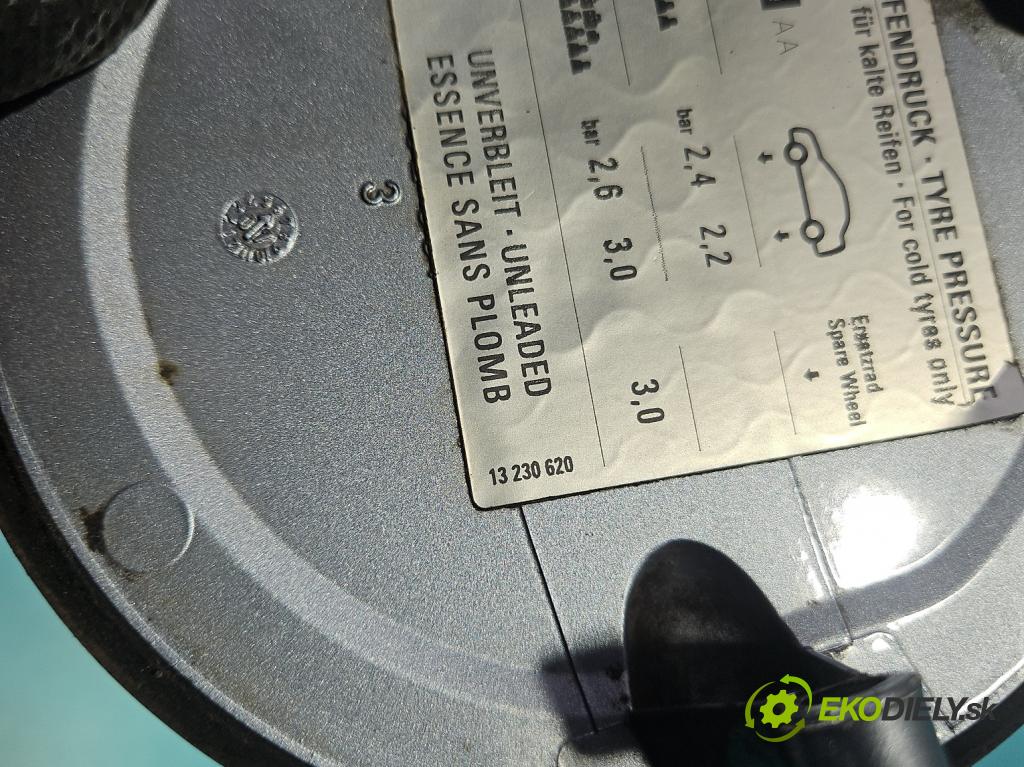 Opel Meriva A 2002-2010 1.6 16V 105 hp automatic 77 kW 1598 cm3 5- Klapka nalévání paliva  (Klika dveří ostatní)