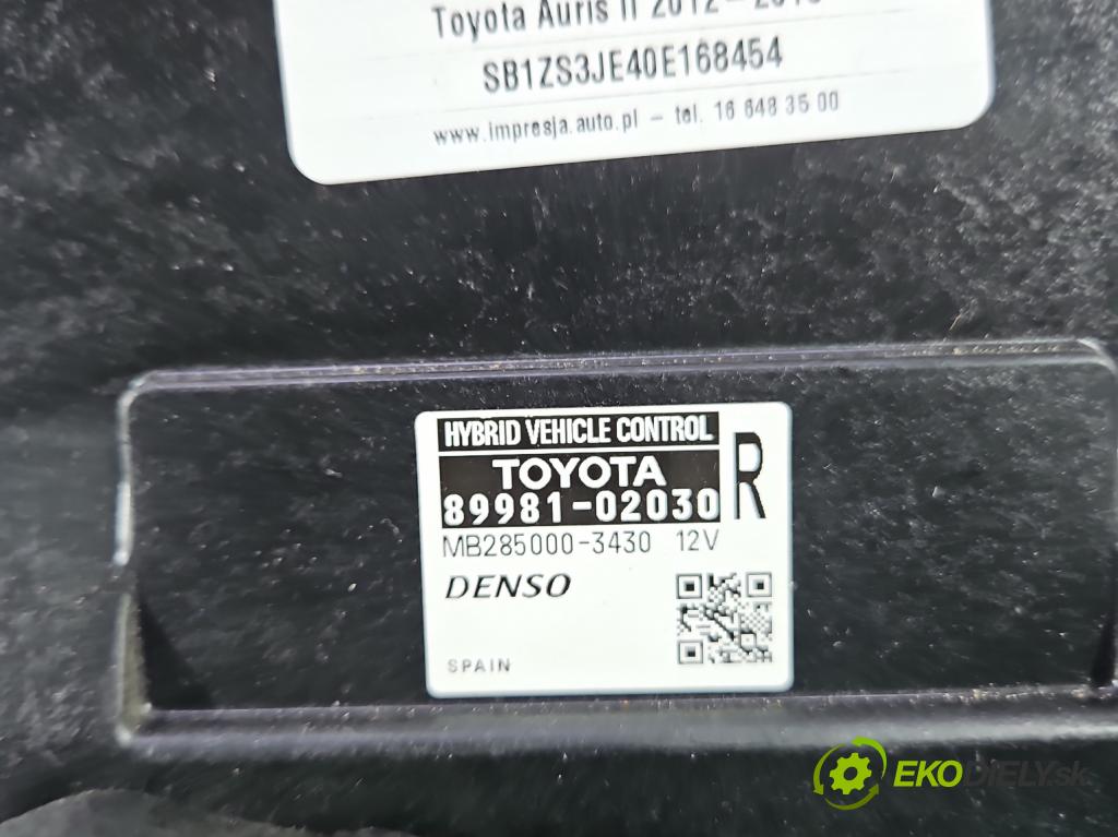 Toyota Auris II 2012-2018 1.8 16V 99 hp automatic 73 kW 1798 cm3 5- řídící jednotka 89981-02030