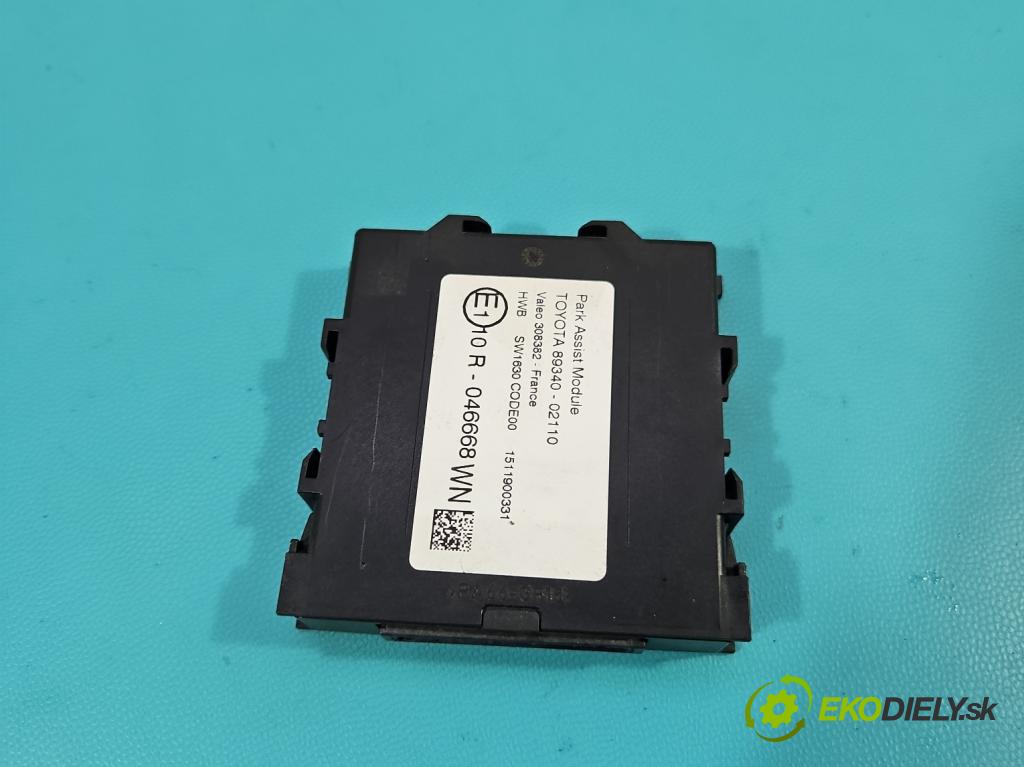 Toyota Auris II 2012-2018 1.8 16V 99 HP automatic 73 kW 1798 cm3 5- riadiaca jednotka parkovaní: 89340-02110