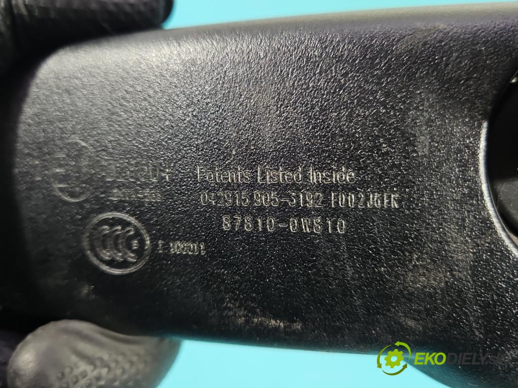 Toyota Auris II 2012-2018 1.8 16V 99 hp automatic 73 kW 1798 cm3 5- zpětné zrcátko vnitřní 87810-0WS10 (Vnitřní zpětné zrcátko)