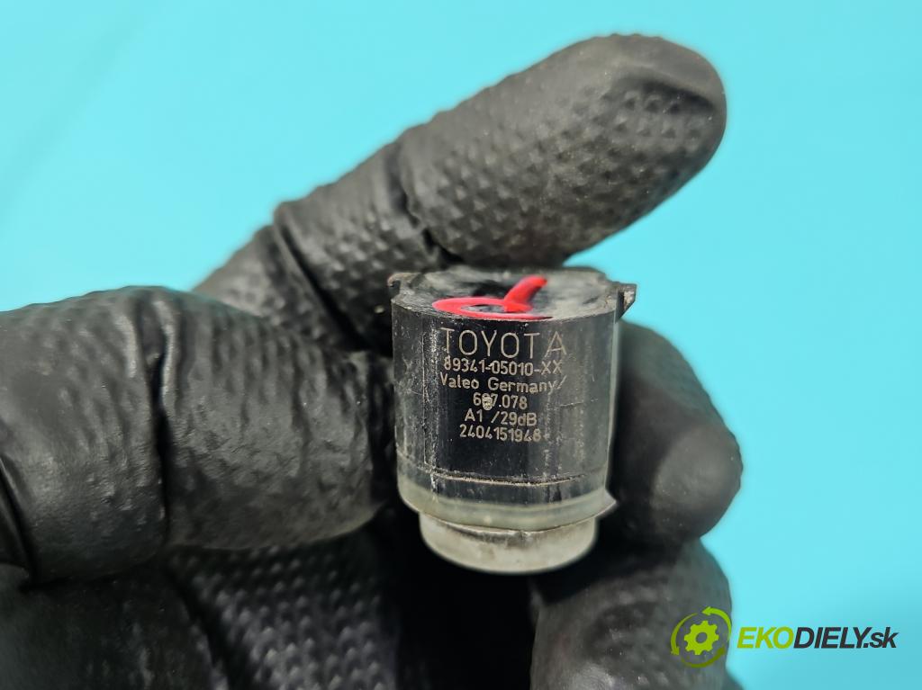 Toyota Auris II 2012-2018 1.8 16V 99 hp automatic 73 kW 1798 cm3 5- snímač parkování 89341-05010-XX