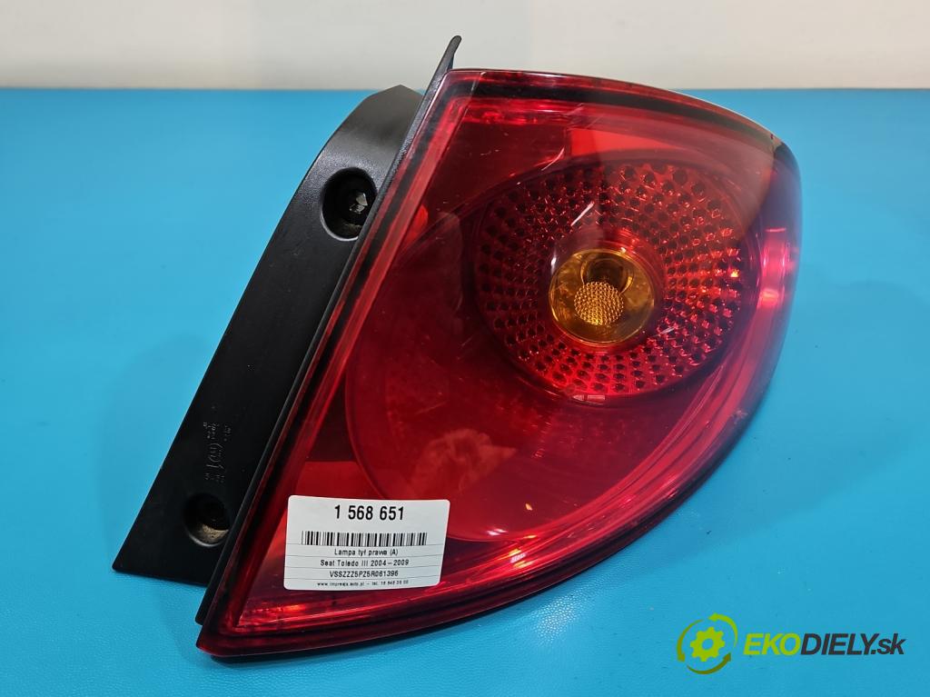 Seat Toledo III 2004-2009 2.0 tdi BKD 140 HP automatic 103 kW 1968 cm3 5- svetlo / reflektor zadné pravé 5P945096B (Kľučka dverí ostatné)