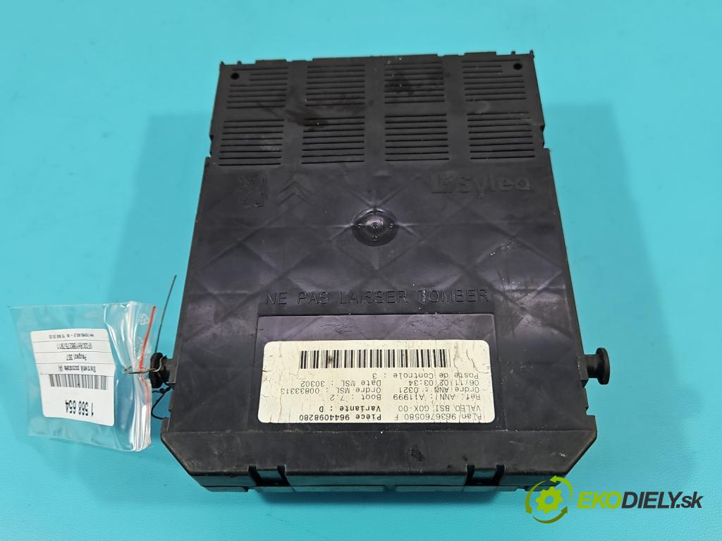 Peugeot 307 2.0 hdi 90 HP manual 66 kW 1997 cm3 5- riadiaca jednotka ostatné 9644098280