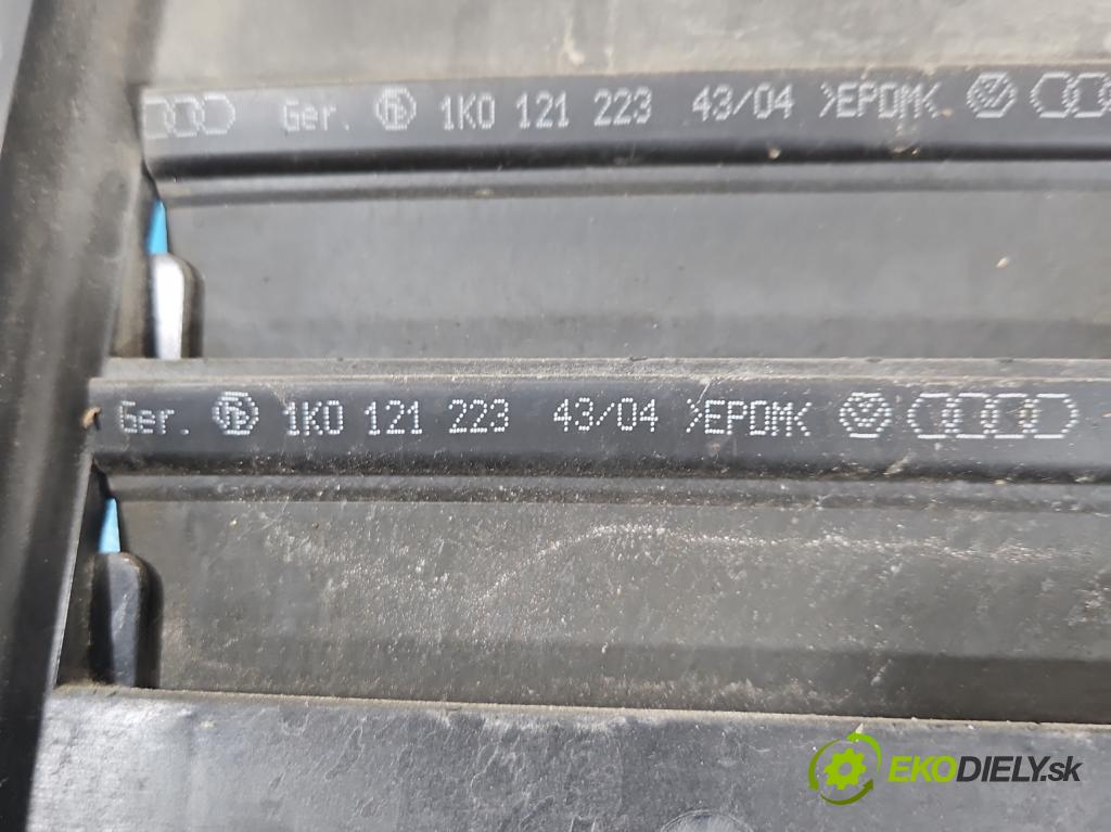 Seat Toledo III 2004-2009 2.0 tdi BKD 140 HP automatic 103 kW 1968 cm3 5- Ventilátor chladiča 1K0121207AA