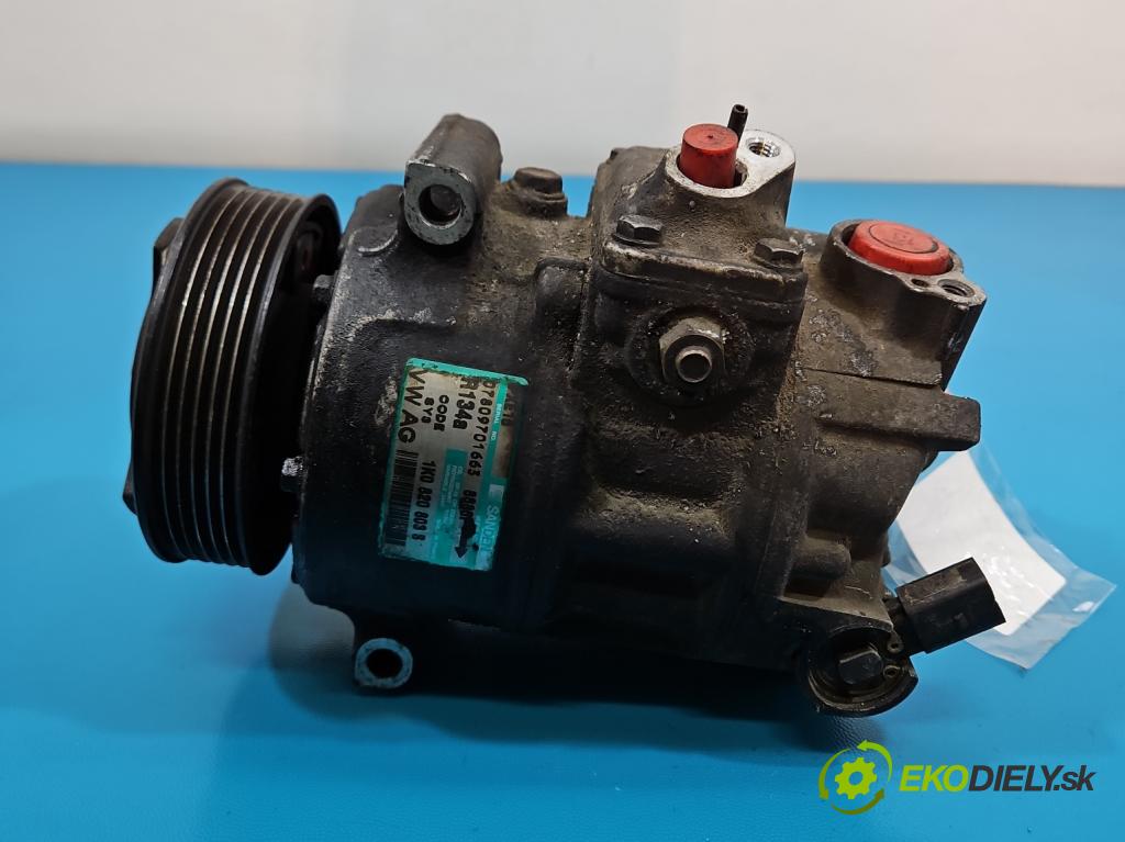 Vw Passat B6 2005-2010 2.0 tdi 140 HP manual 103 kW 1968 cm3 5- Kompresor: klimatizácie 1K0820803S (Kompresor klimatizácie)