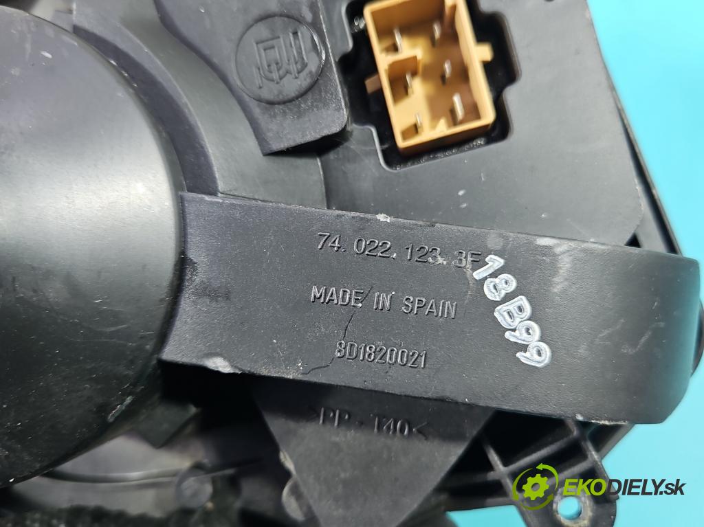 Audi A4 B5 1994-2001 1.8 20V 125 HP manual 92 kW 1781 cm3 5- ventilátor vzduchu 8D1820021