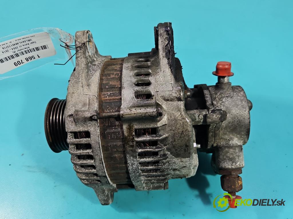 Opel Astra III 2004-2014 1.7 cdti 80 HP manual 59 kW 1686 cm3 5- Alternator (Alternátor)