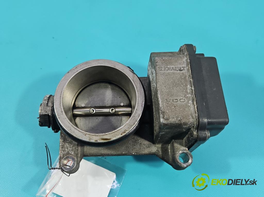Renault Laguna II 2001-2007 1.6 16V 107 HP manual 79 kW 1598 cm3 5- škrticí klapka 8200063652 (Škrticí klapka)