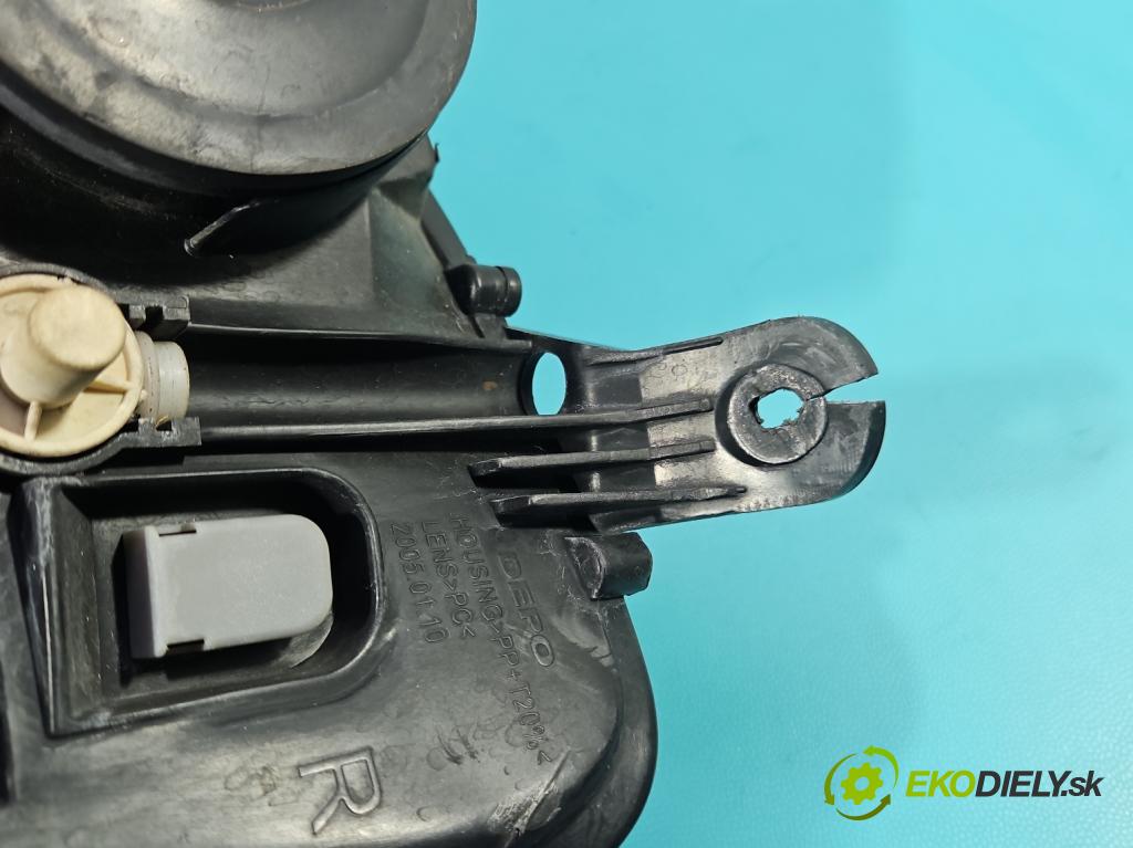 Opel Meriva A 2002-2010 1.6 16V 105 hp automatic 77 kW 1598 cm3 5- světlo pravý  (Pravé přední světlo)