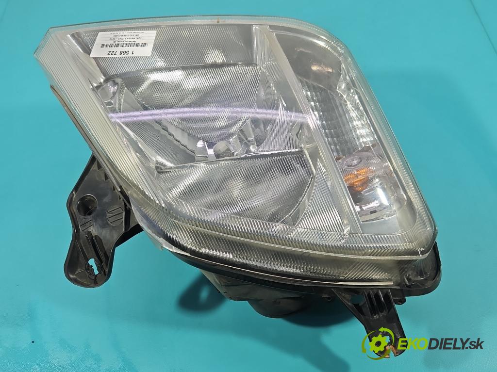 Opel Meriva A 2002-2010 1.6 16V 105 hp automatic 77 kW 1598 cm3 5- světlo pravý  (Pravé přední světlo)