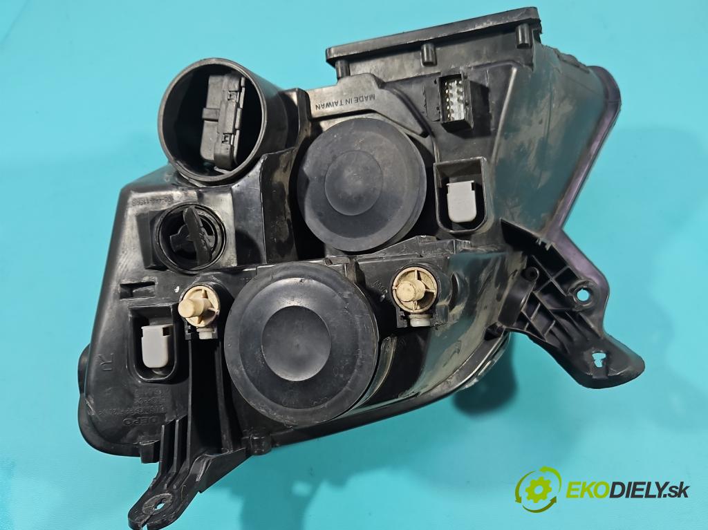 Opel Meriva A 2002-2010 1.6 16V 105 hp automatic 77 kW 1598 cm3 5- světlo pravý  (Pravé přední světlo)