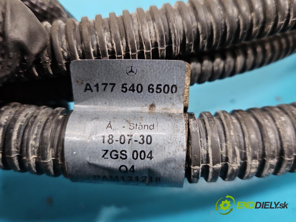 Mercedes A W177 2018- 2.0 T 306KM automatic 225 kW 1991 cm3 4- Zväzok: akumulatora A1775406500