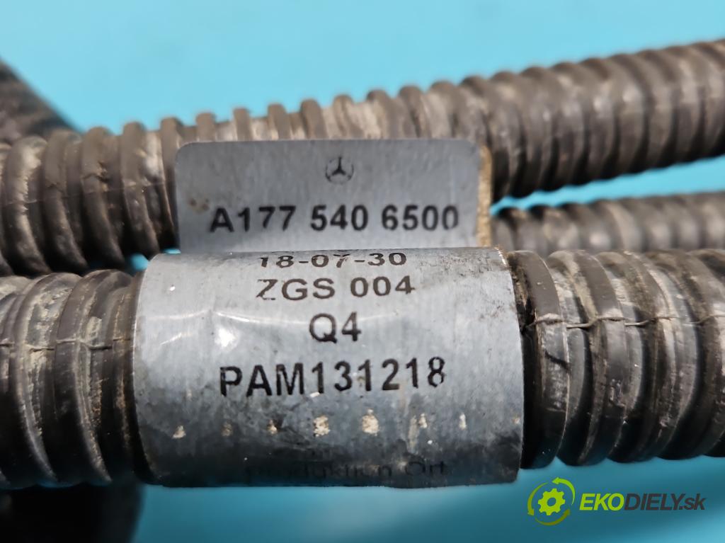 Mercedes A W177 2018- 2.0 T 306KM automatic 225 kW 1991 cm3 4- Zväzok: akumulatora A1775406500