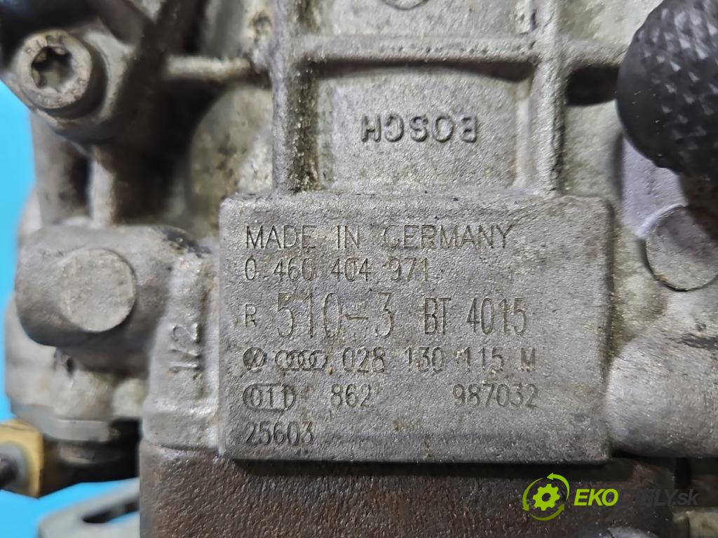 Audi A4 B5 1994-2001 1.9 tdi 90 HP manual 66 kW 1896 cm3 4- čerpadlo vstrekovacia 0460404971 (Vstrekovacie čerpadlo)