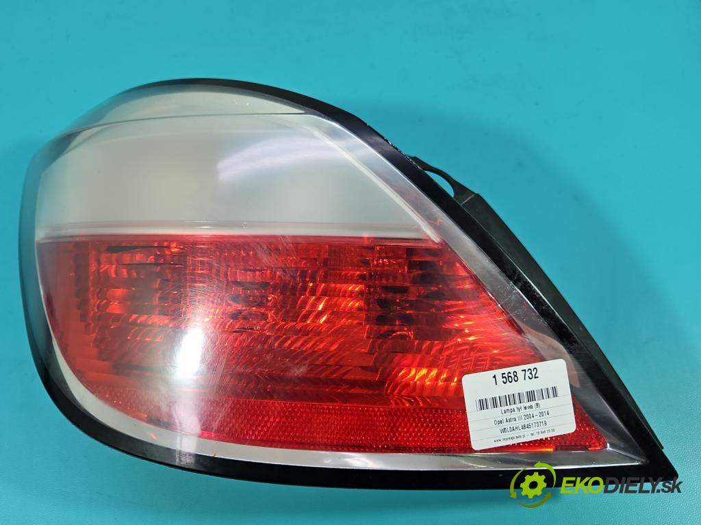 Opel Astra III 2004-2014 1.7 cdti 80 hp manual 59 kW 1686 cm3 5- světlo zadní levé  (Klika dveří ostatní)