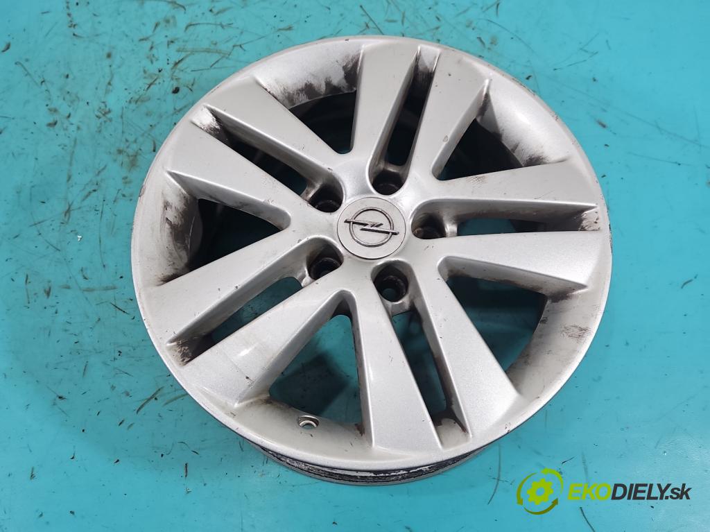 Opel Astra III 2004-2014 1.7 cdti 80 hp manual 59 kW 1686 cm3 5- Felga hliník 16" komplet