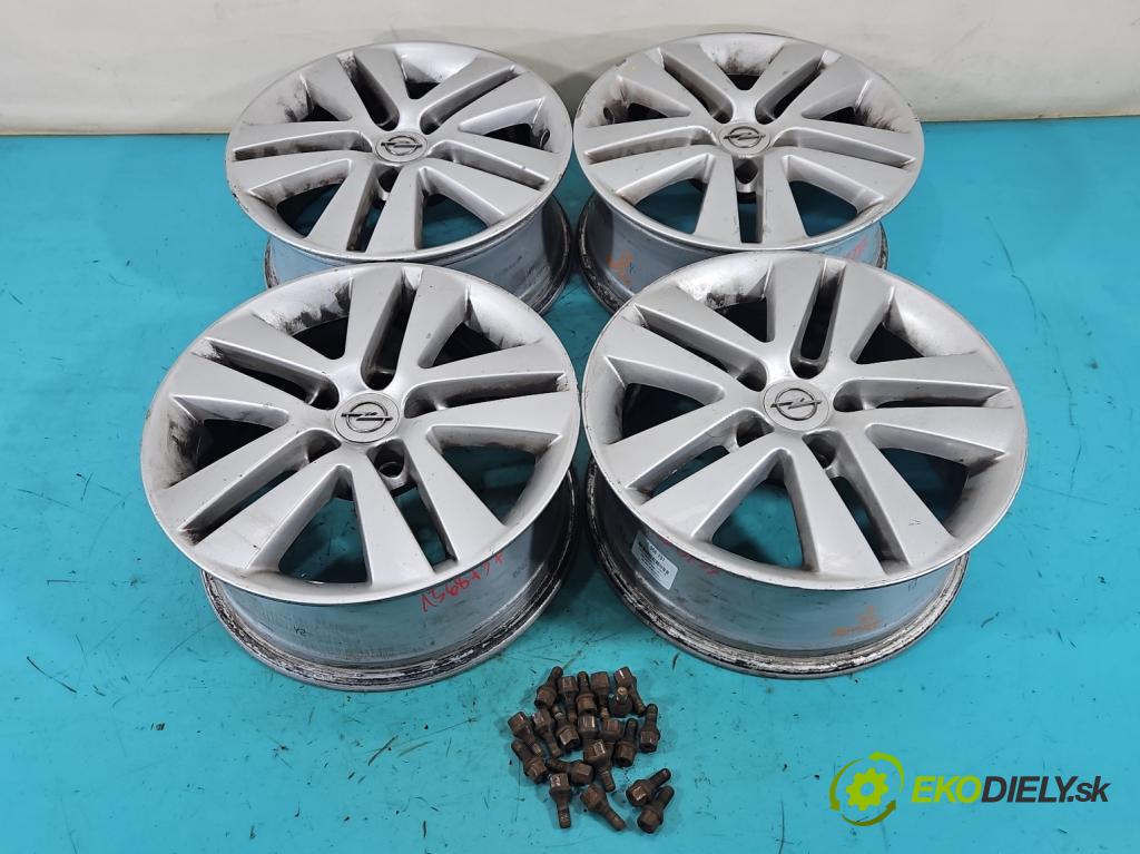 Opel Astra III 2004-2014 1.7 cdti 80 hp manual 59 kW 1686 cm3 5- Felga hliník 16" komplet