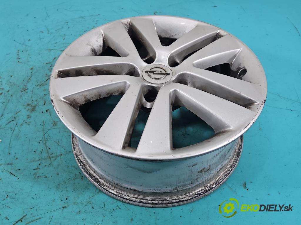 Opel Astra III 2004-2014 1.7 cdti 80 hp manual 59 kW 1686 cm3 5- Felga hliník 16" komplet