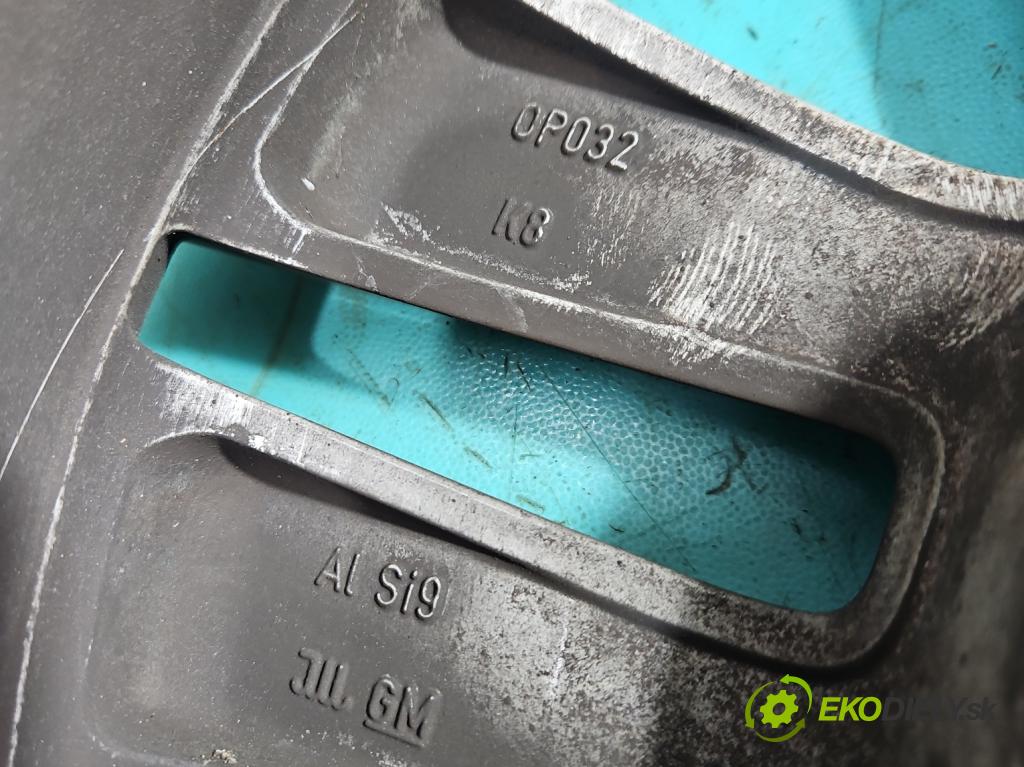 Opel Astra III 2004-2014 1.7 cdti 80 hp manual 59 kW 1686 cm3 5- Felga hliník 16" komplet