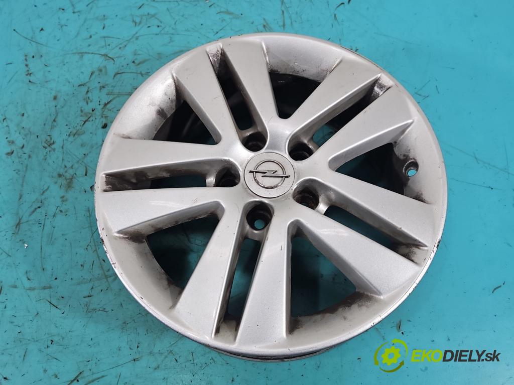 Opel Astra III 2004-2014 1.7 cdti 80 hp manual 59 kW 1686 cm3 5- Felga hliník 16" komplet