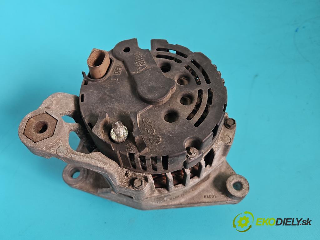 Audi A4 B5 1994-2001 1.8 20V 125 HP manual 92 kW 1781 cm3 5- Alternator 06B903016D (Alternátor)