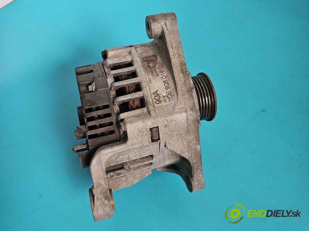 Audi A4 B5 1994-2001 1.8 20V 125 HP manual 92 kW 1781 cm3 5- Alternator 06B903016D (Alternátor)