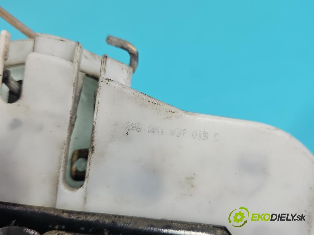 Vw Polo III 6N 1994-2001 1.4 16V 75 HP manual 55 kW 1390 cm3 5- zámok predné ľavý 6N1837015C