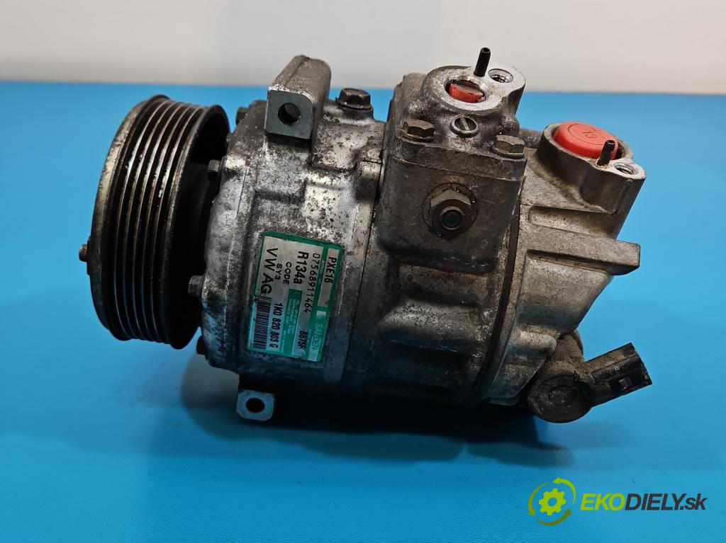 Seat Toledo III 2004-2009 2.0 tdi BKD 140 HP automatic 103 kW 1968 cm3 5- Kompresor: klimatizácie 1K0820803G (Kompresor klimatizácie)